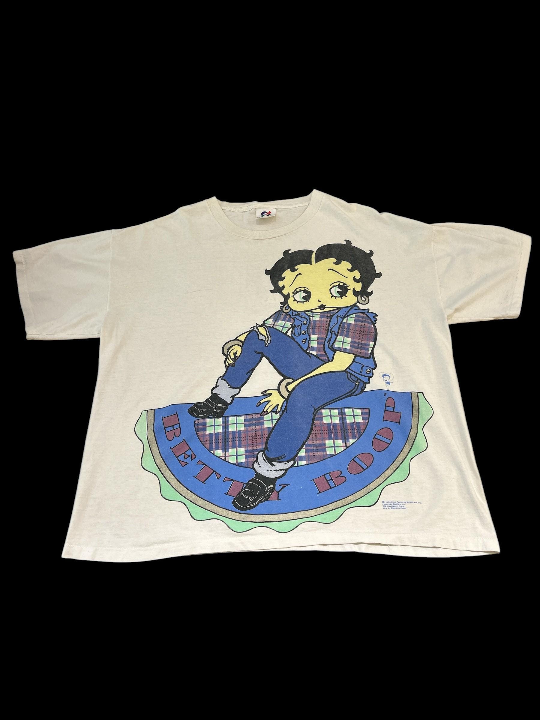 Vintage Betty Boop T-Shirt Single Stitch Made In USA This