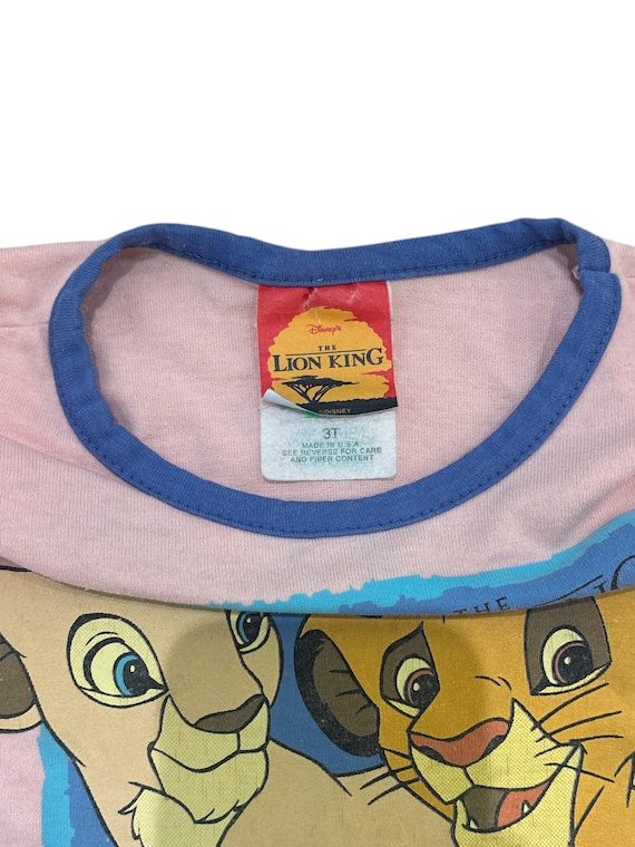 Vintage 90s Disney Lion King Nala & Simba Kids T-shirt - Etsy Hong