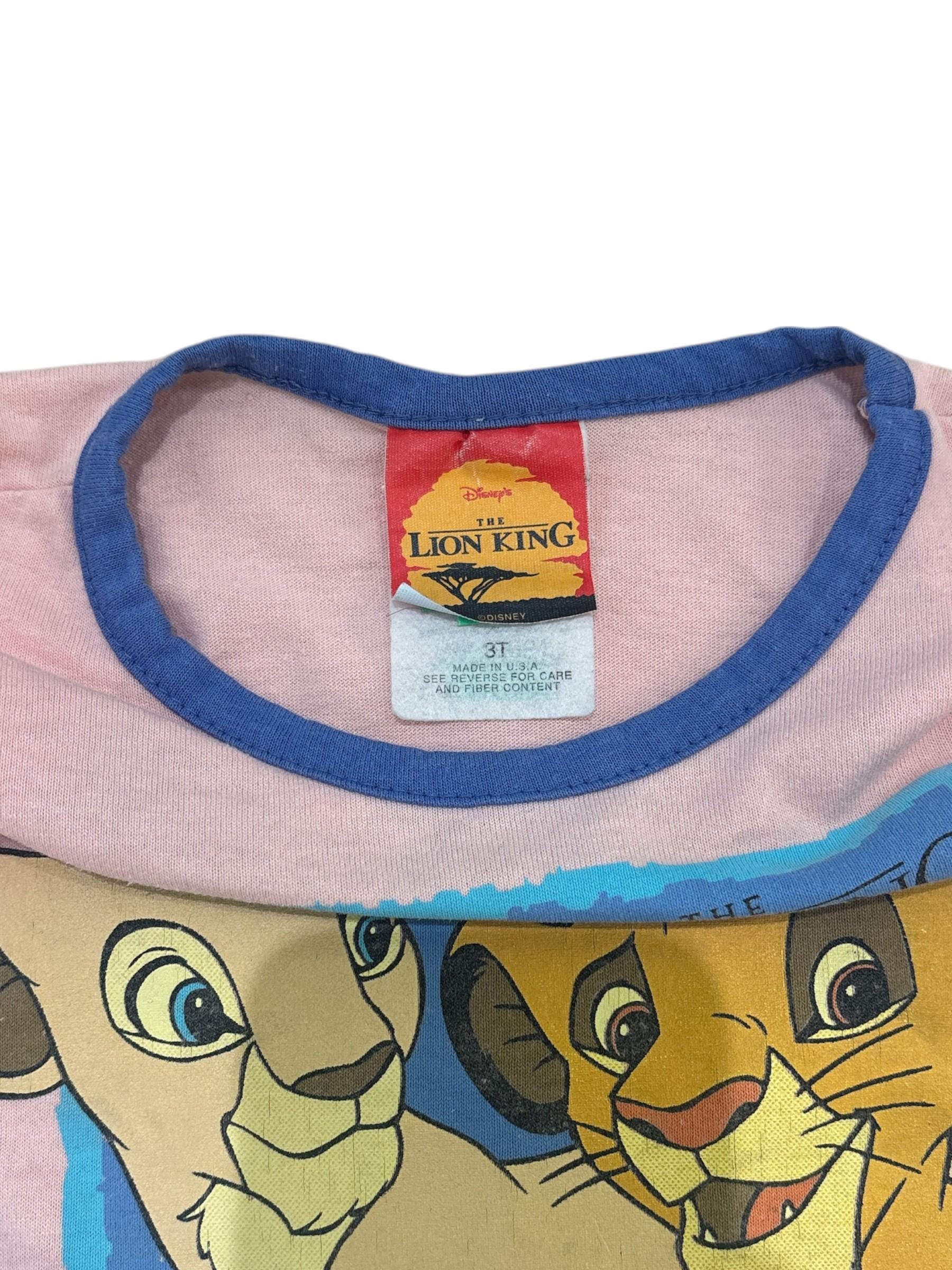 Vintage 90s Disney Lion King Nala & Simba Kids T-shirt - Etsy Hong