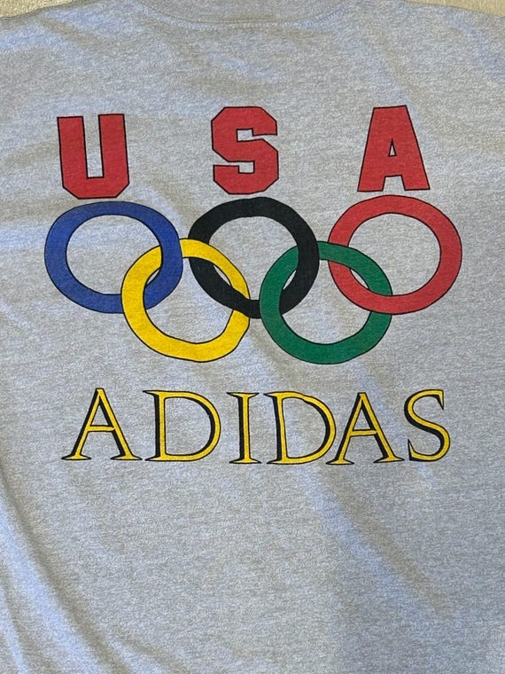 1998 Adidas Olympics USA T-shirt - Etsy