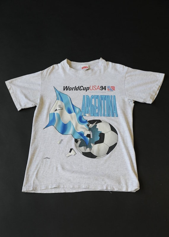 Rare 1991 Argentina World Cup USA 94 T-Shirt