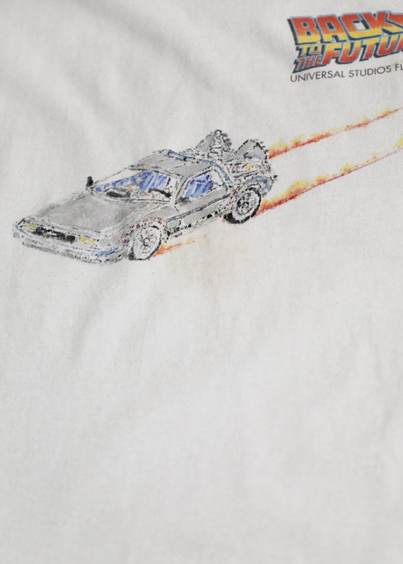 90's back to the future Tシャツ 90's Back to the Future Ride T-shirt Universal Studios