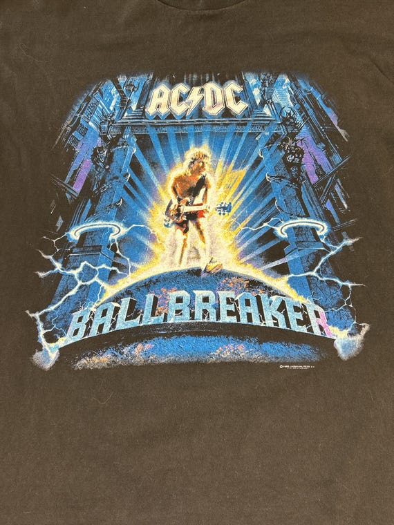 Vintage 1996 AC/DC Ballbreaker World Tour T-shirt - Etsy Israel