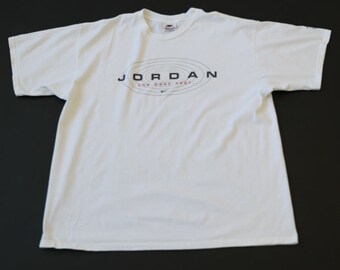 Vintage 90s Jordan Nike Tee (XL) Year