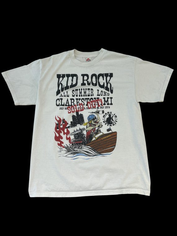 2008 Kid Rock All Summer Long Clarkston Michigan Tour T-shirt - Etsy