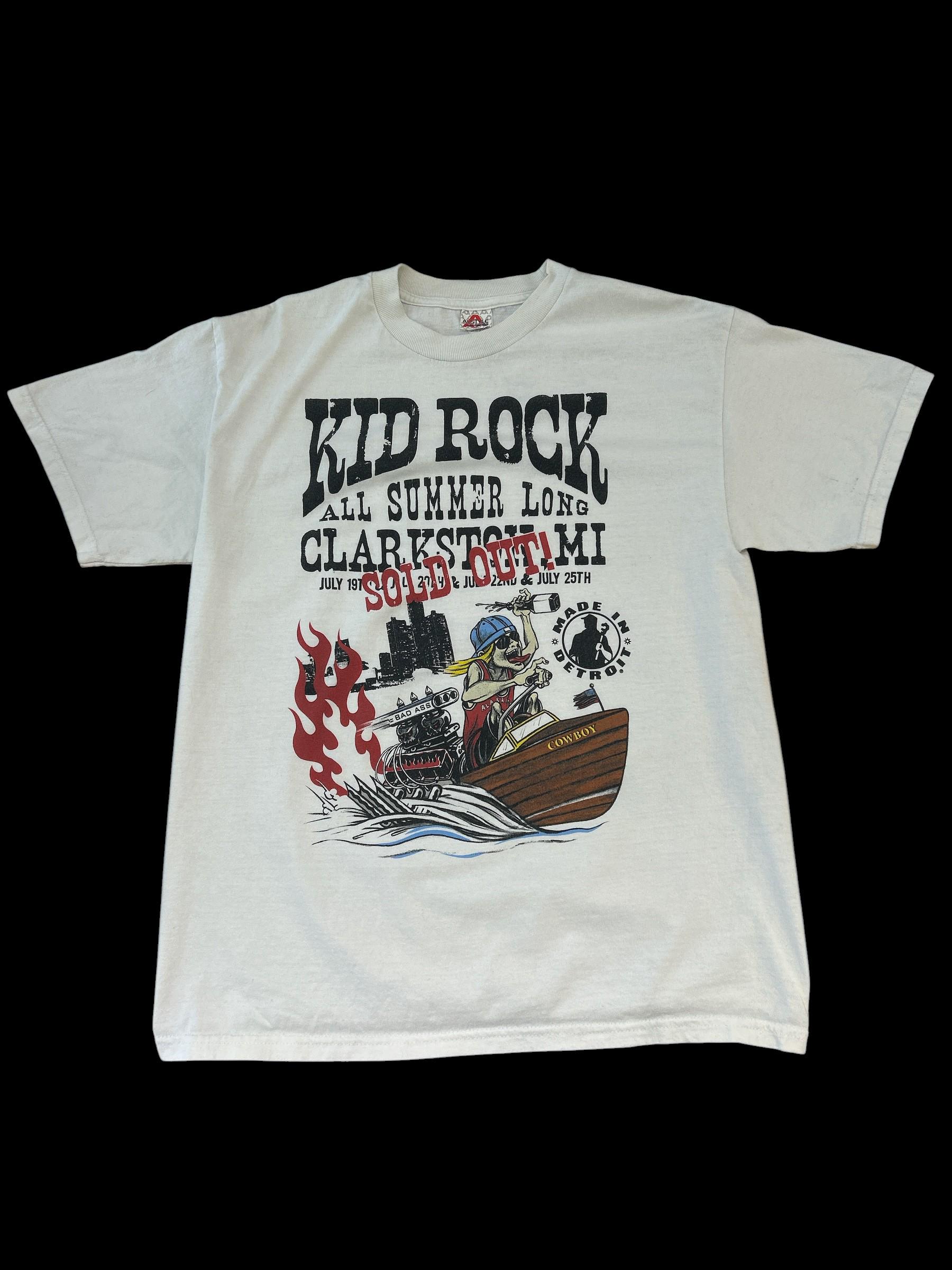 2008 Kid Rock All Summer Long Clarkston Michigan Tour T-shirt - Etsy