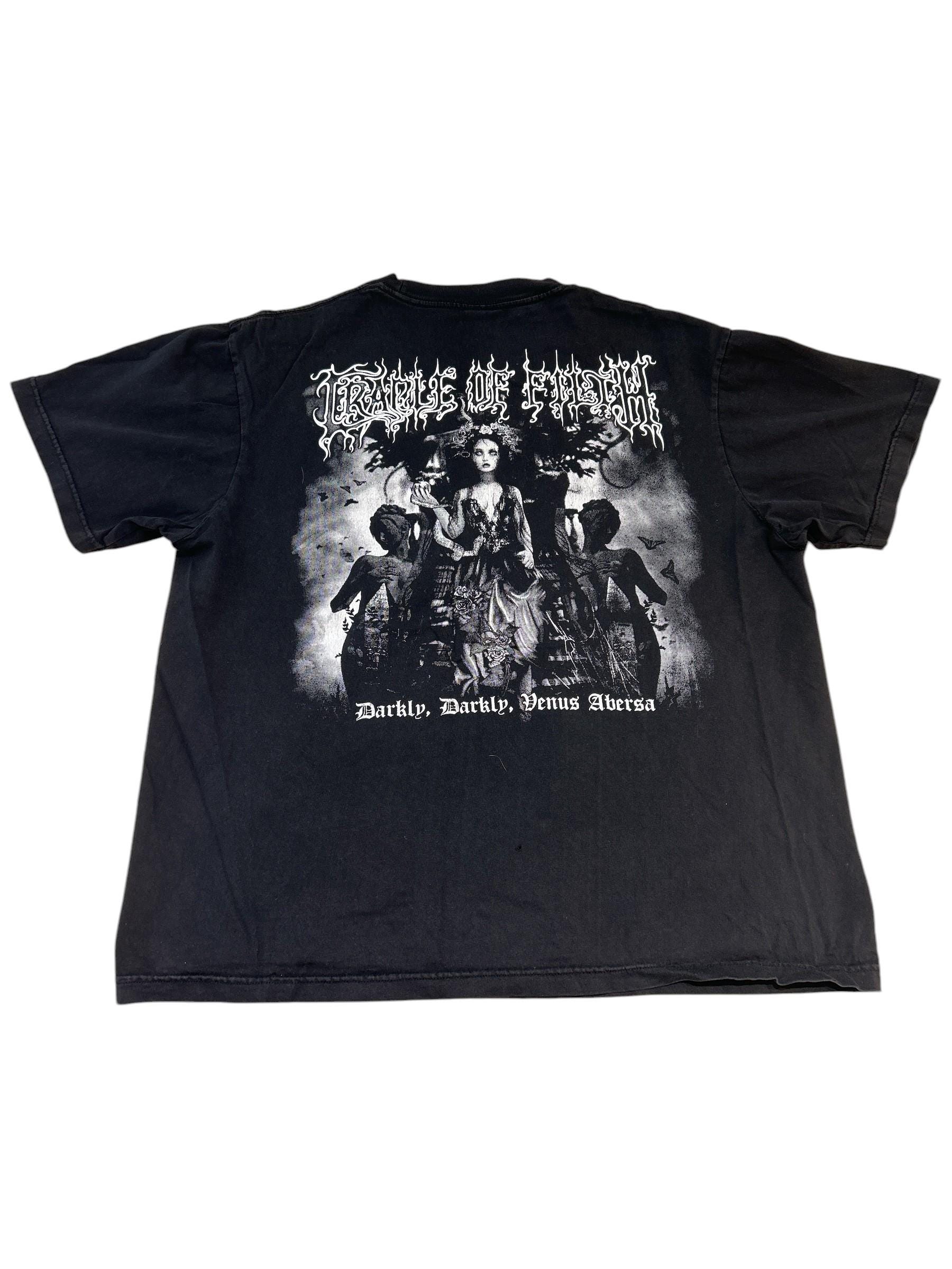 Vintage Cradle of Filth Darkly, Darkly, Venus Aversa T-shirt - Etsy