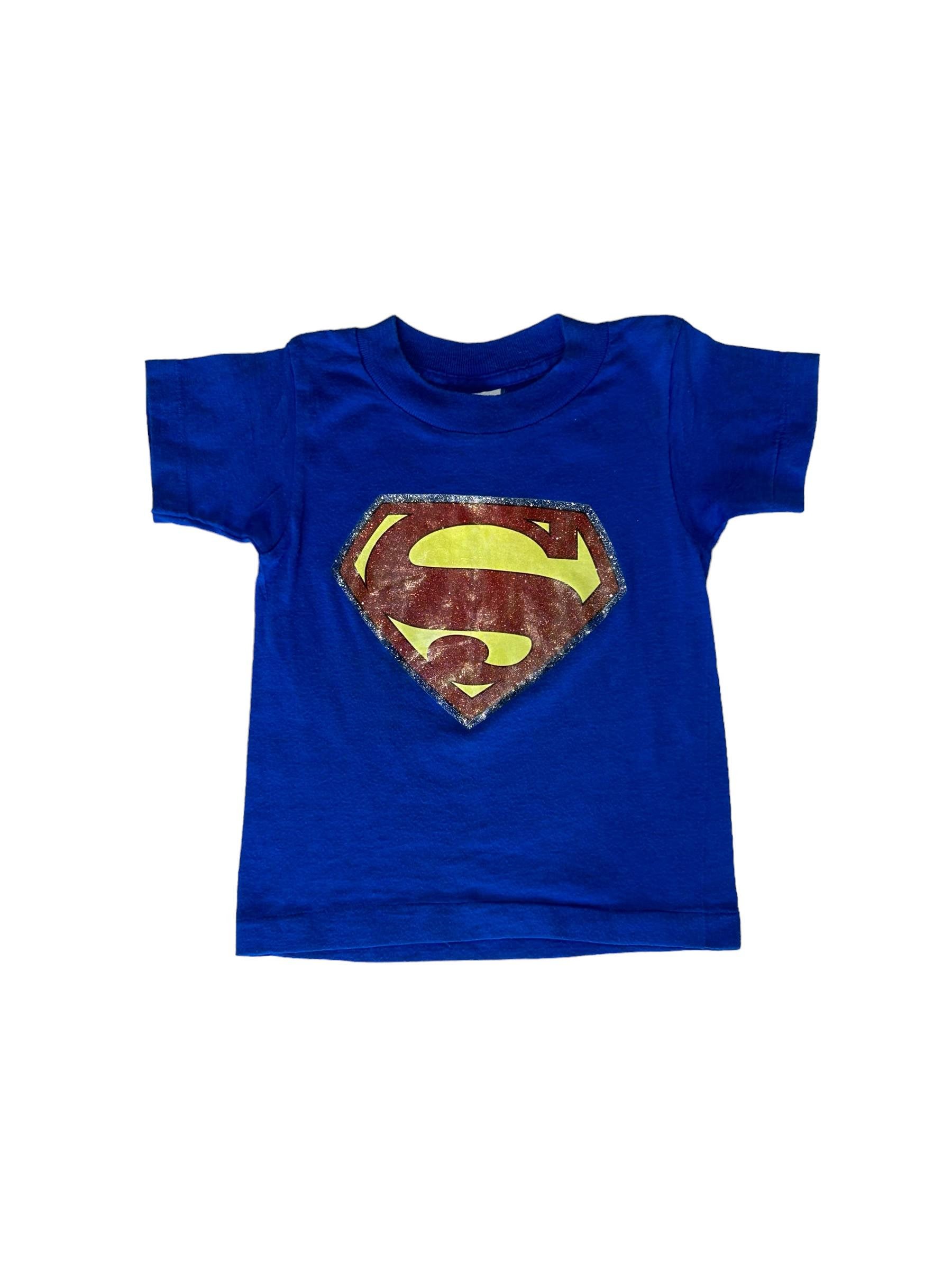 Vintage 1990s Superman Kids T-shirt - Etsy