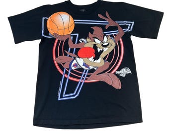 Vintage 1996 Space Jam Taz T-shirt