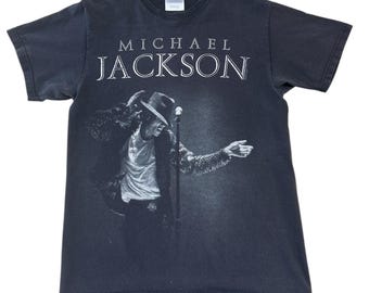 Vintage 90er Jahre Michael Jackson Grafik T-Shirt
