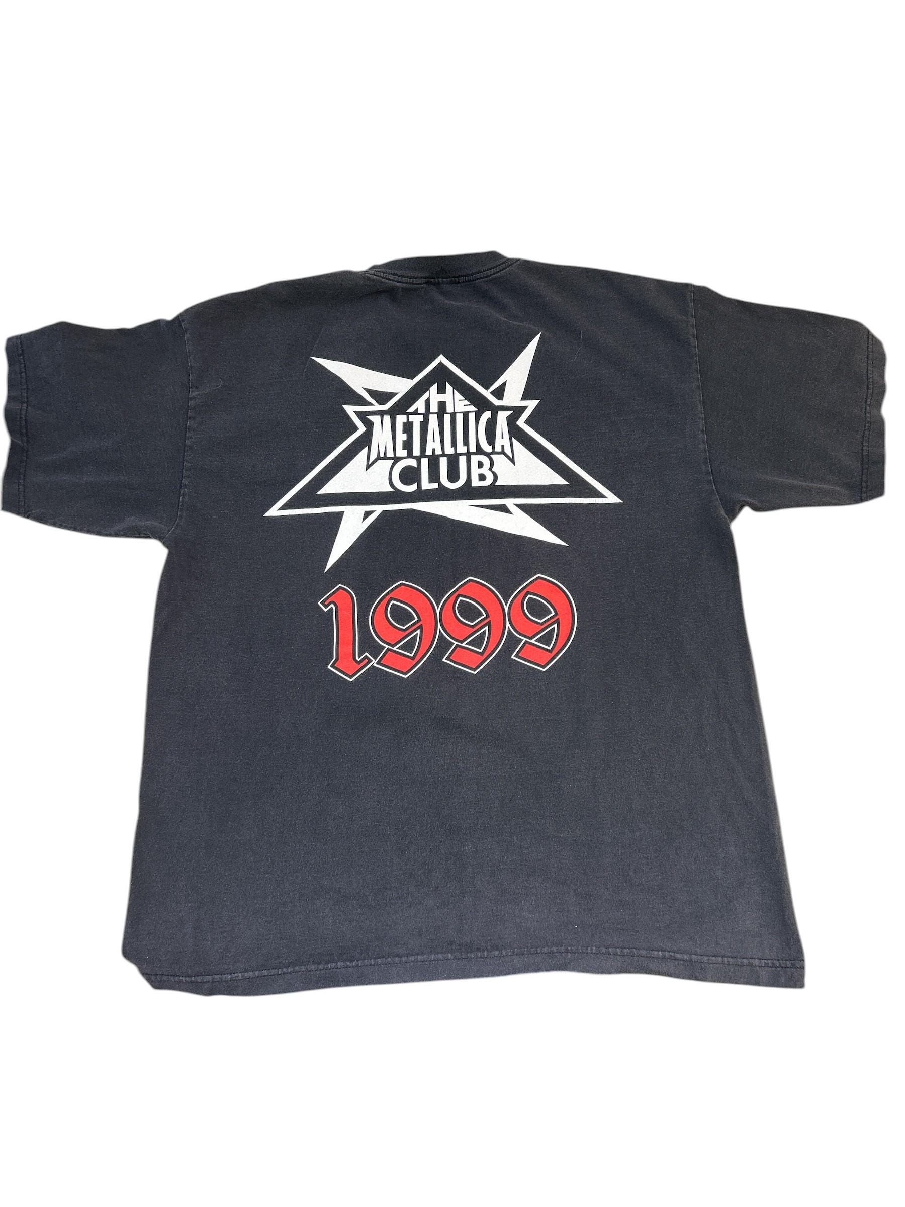 Vintage 1999 the Metallica Club T-shirt - Etsy