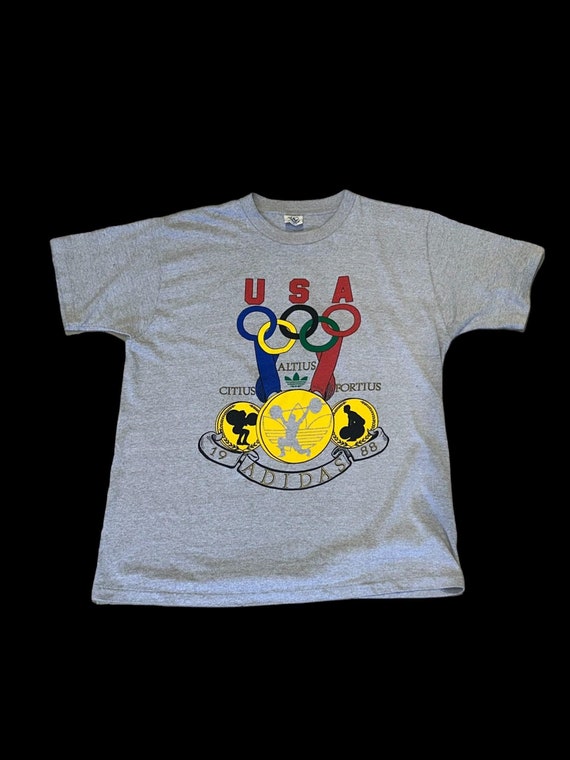 1998 Adidas Olympics USA T-shirt - Etsy