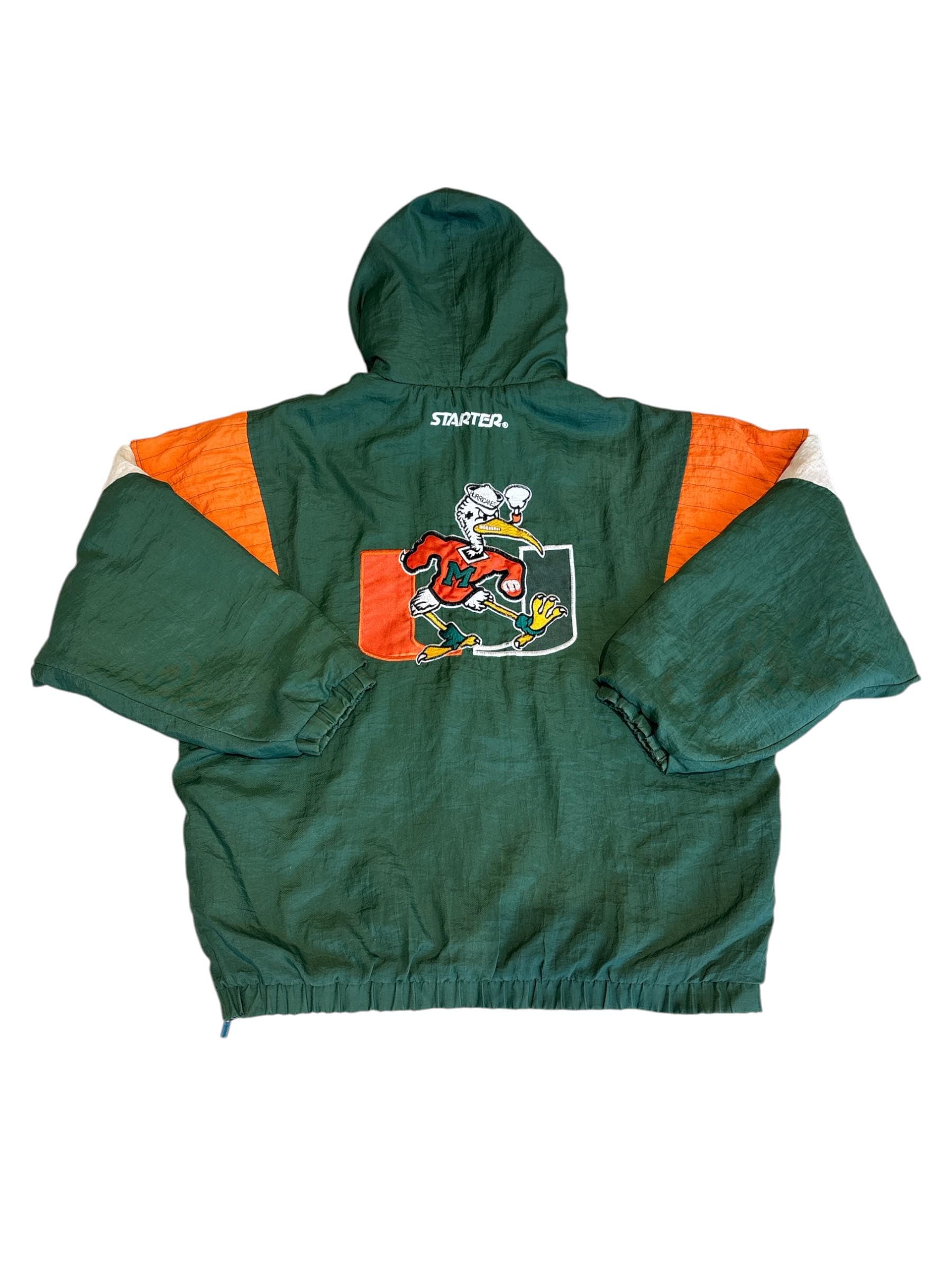 Vintage 90s Miami Hurricanes Starter Jacket - Etsy Finland