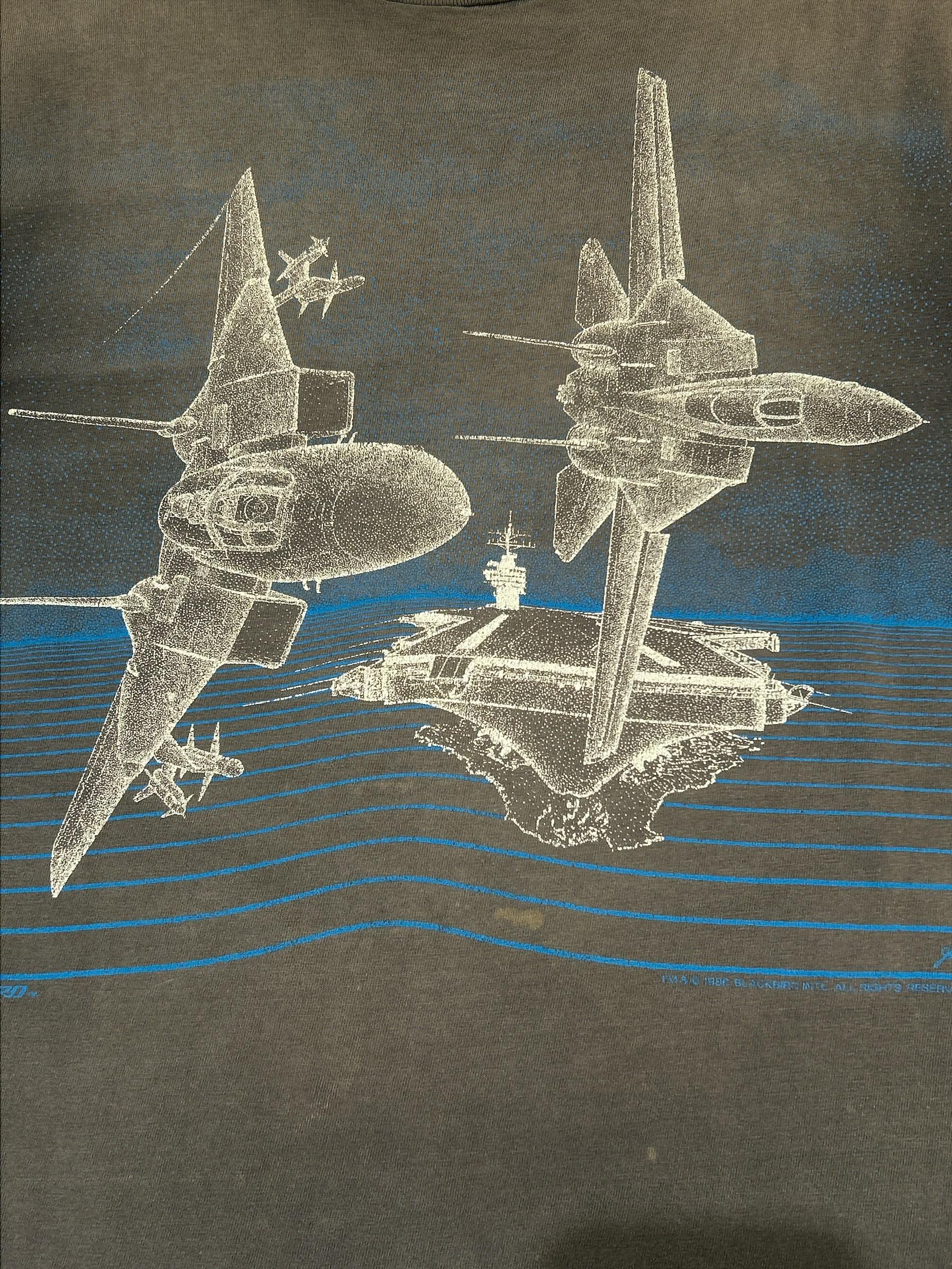 1986年製ヴィンテージ ブラックバード＆F-14 トムキャット戦闘機T 