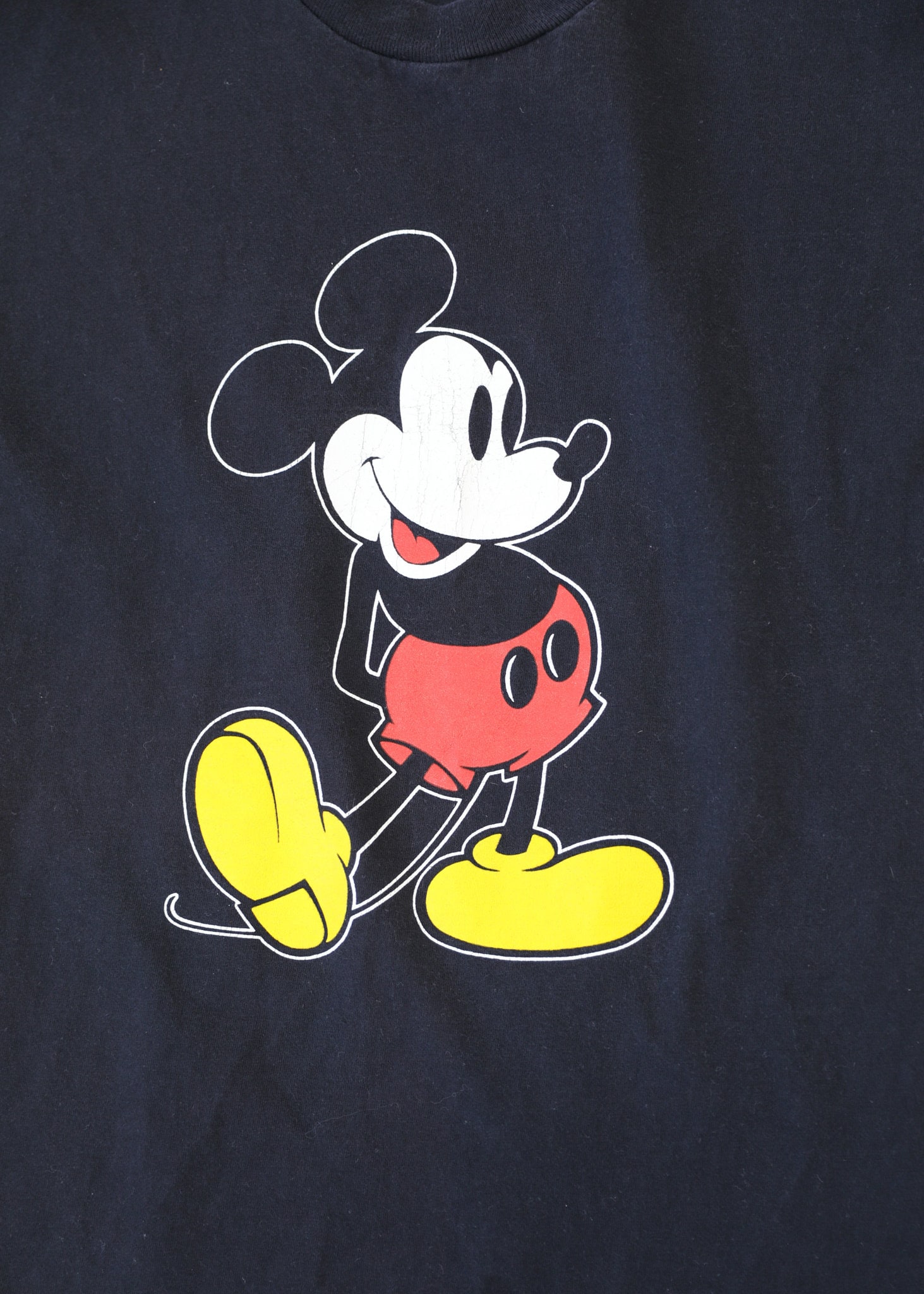 ヴィンテージ ミッキーマウス フェイス Tシャツ - Etsy 日本