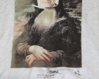 1996 ミスタービーン モナリザ Tシャツ - Etsy 日本