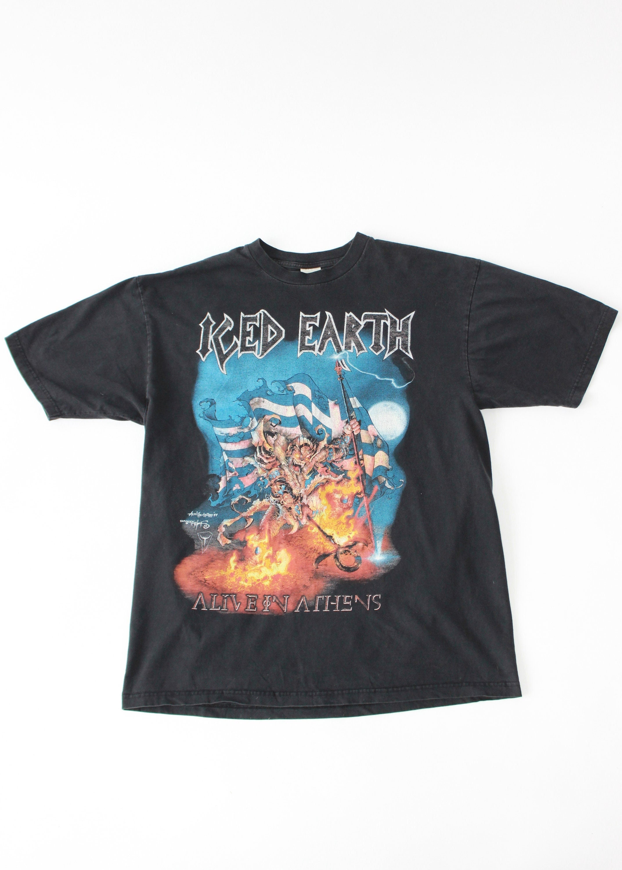 Iced Earth T Shirts - Etsy