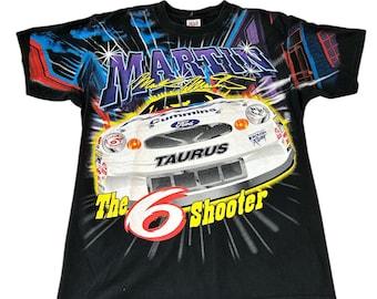Vintage 1999 Mark Martin Nascar T-Shirt