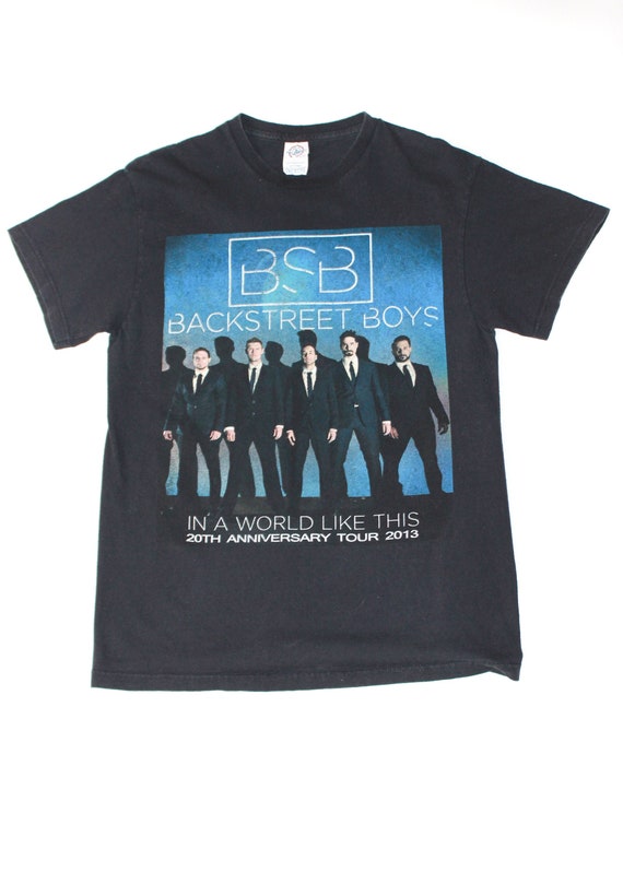 Backstreet Boys: 20th Anniversary Tee Tour Tee - Etsy