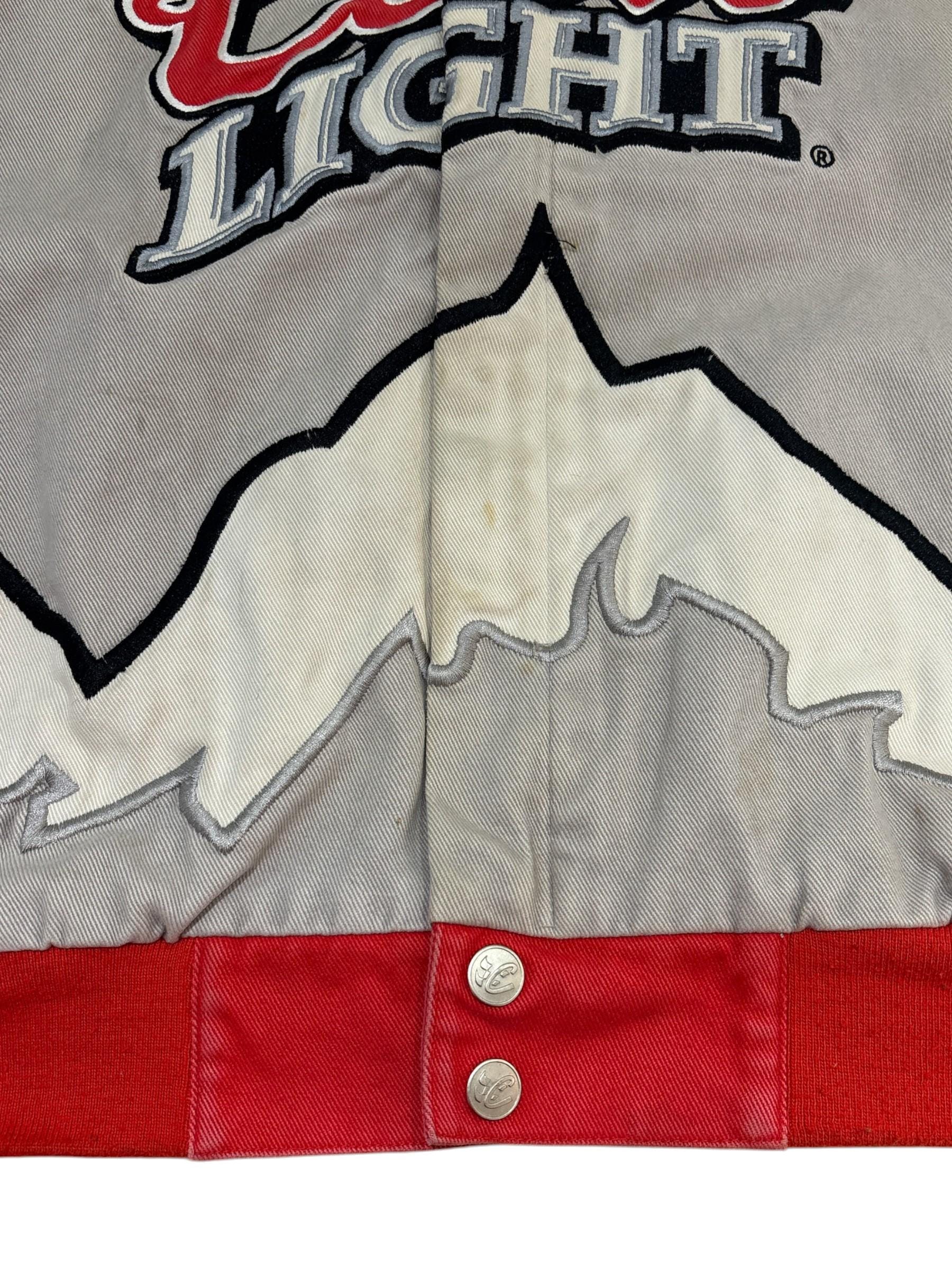 Vintage Chase Authentics Coors Light NASCAR Jacket - Etsy