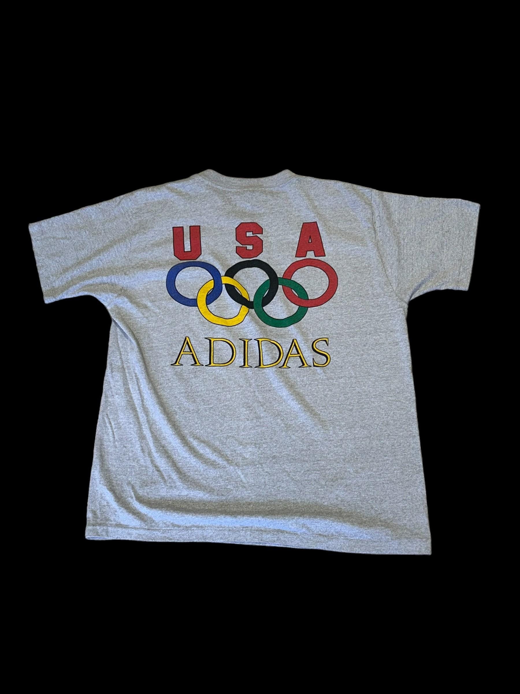 1998 Adidas Olympics USA T-shirt - Etsy