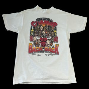 90’s ヴィンテージTシャツ　シカゴ・ブルズ XL 90s CHICAGO BULLS 1991 NBA WORLD CHAMPS Tee シカゴ・ブルズ