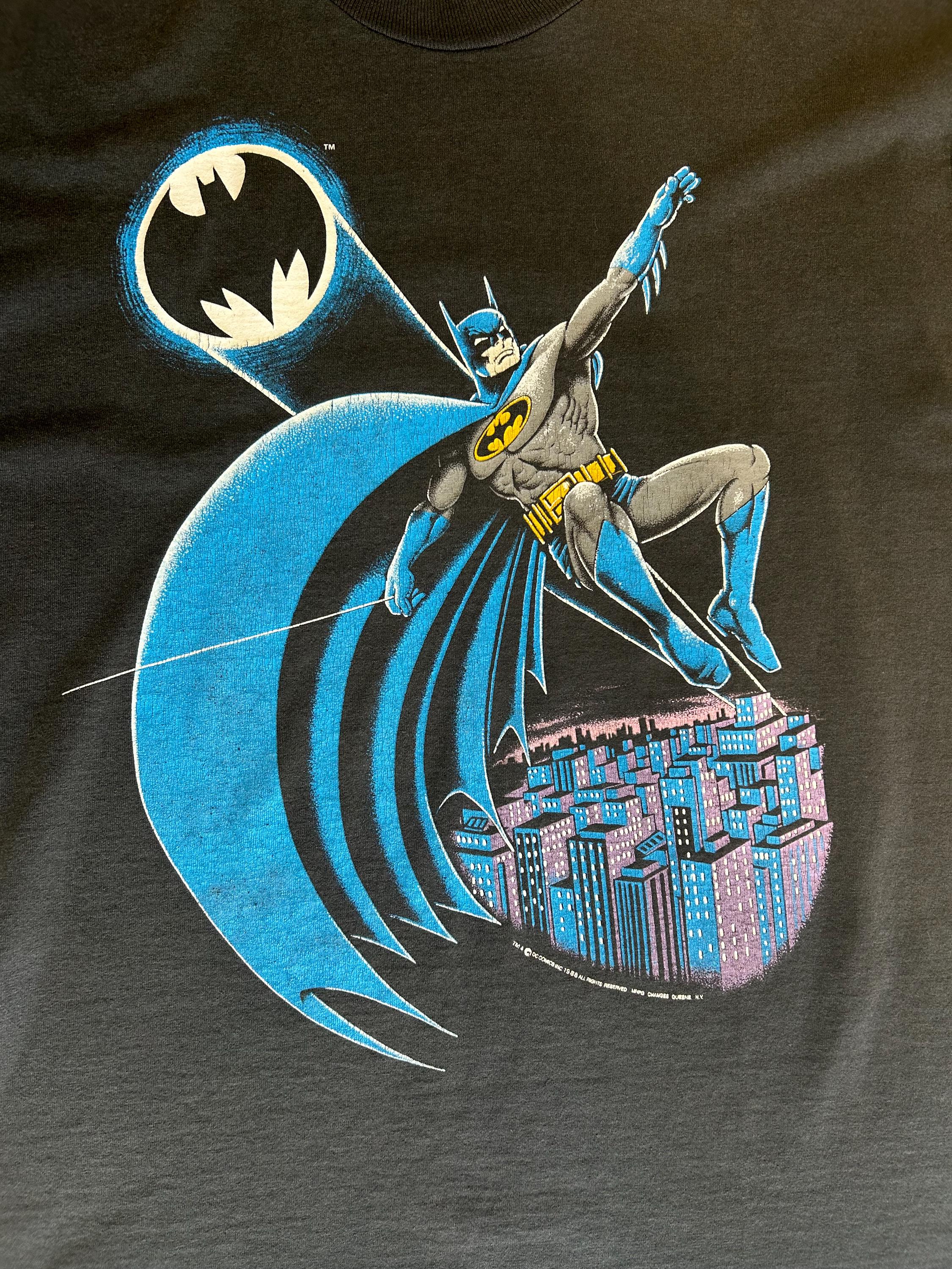 Vintage 1988 Batman T-shirt - Etsy