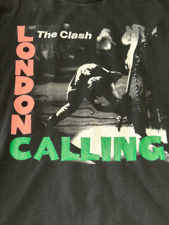 Vintage the Clash London Calling Long Sleeve - Etsy