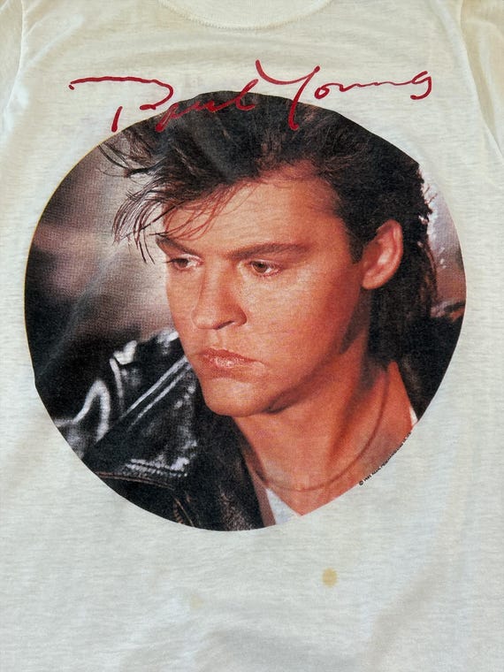 Vintage 1985 Paul Young the Nine Go Mad Tour T-shirt - Etsy