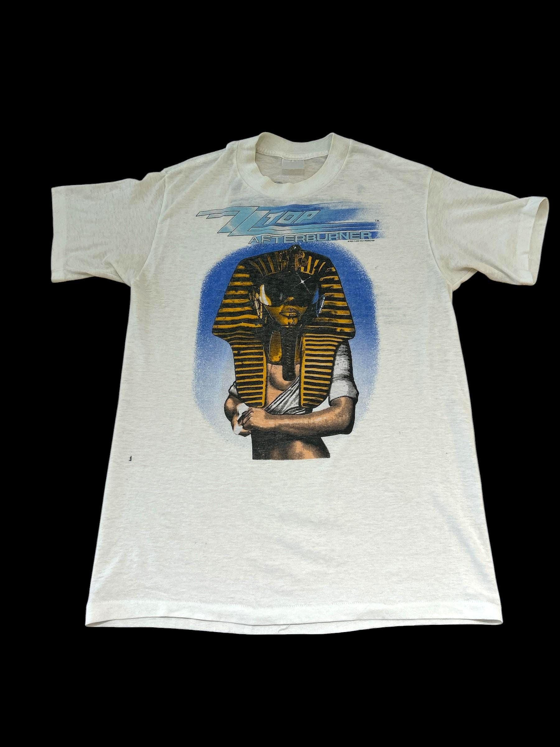 Vintage 1986 ZZ Top Afterburner Tour T-shirt - Etsy