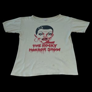 Vintage 70s ROCKY HORROR Picture Show Authentic Promo T