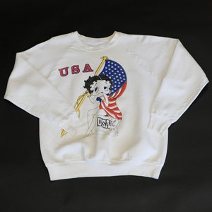 Vintage Betty Boop USA Crewneck