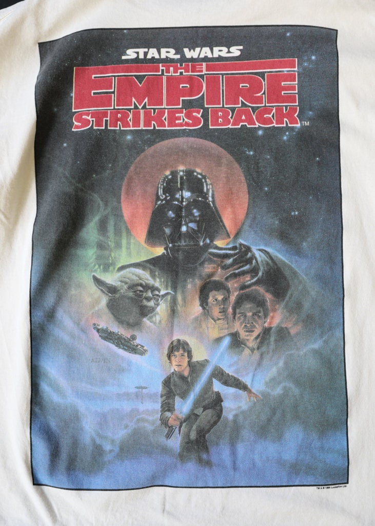 RARE 1995 Star Wars Empire Strikes Back T-shirt - Etsy