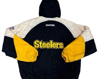 Vintage 90s NFL Starter Pittsburgh Steelers Jacket - Etsy