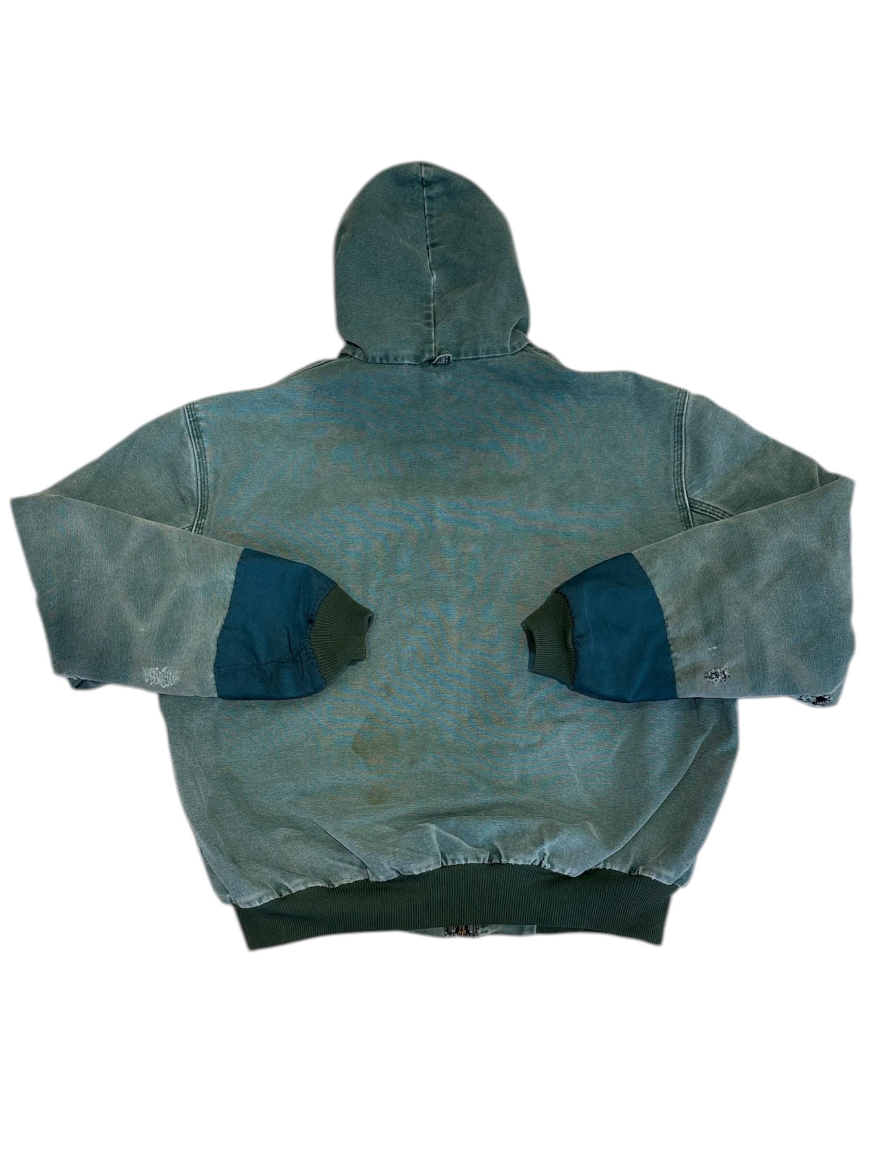 Vintage 90s Carhartt Hooded Active Jacket in Aspen Green - Etsy