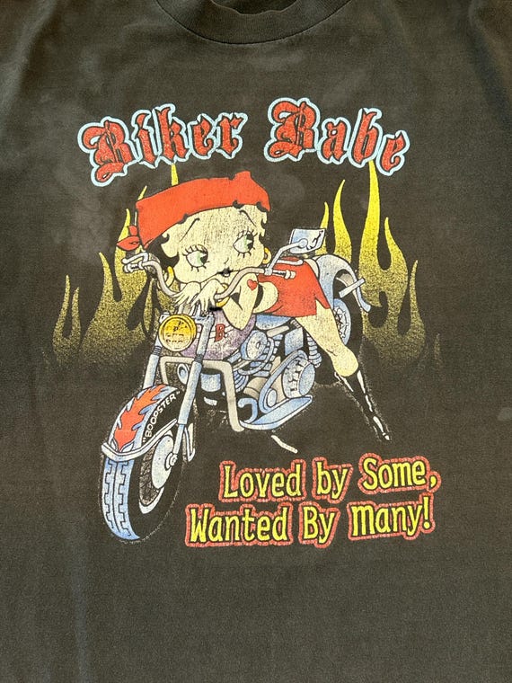 ベティ・ブープ バイクTシャツ ブラック ヴィンテージ 【公式通販】