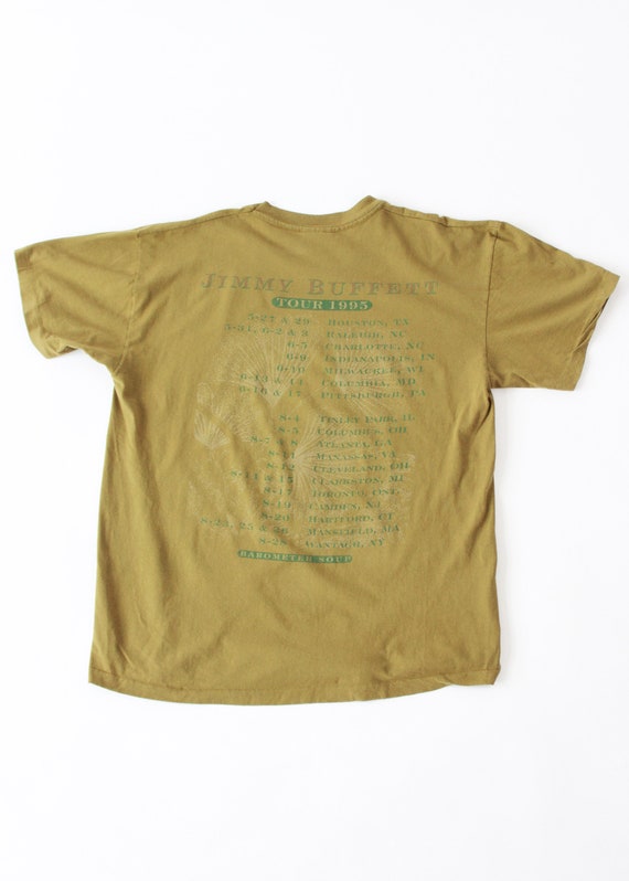 Jimmy Buffet 1995 Tour Barometer Soup Tee Gem