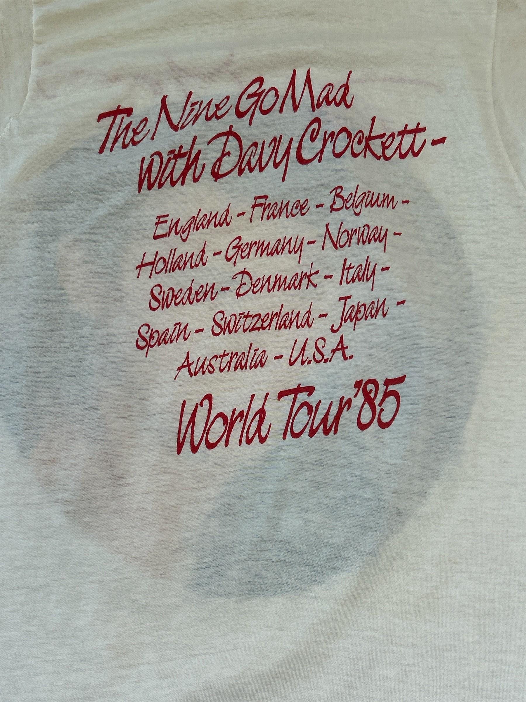 Vintage 1985 Paul Young the Nine Go Mad Tour T-shirt - Etsy