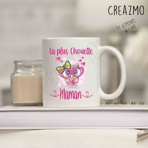 Mok Gepersonaliseerde beker Het coolste moeder originele cadeau-idee Mamy Godmother Tata