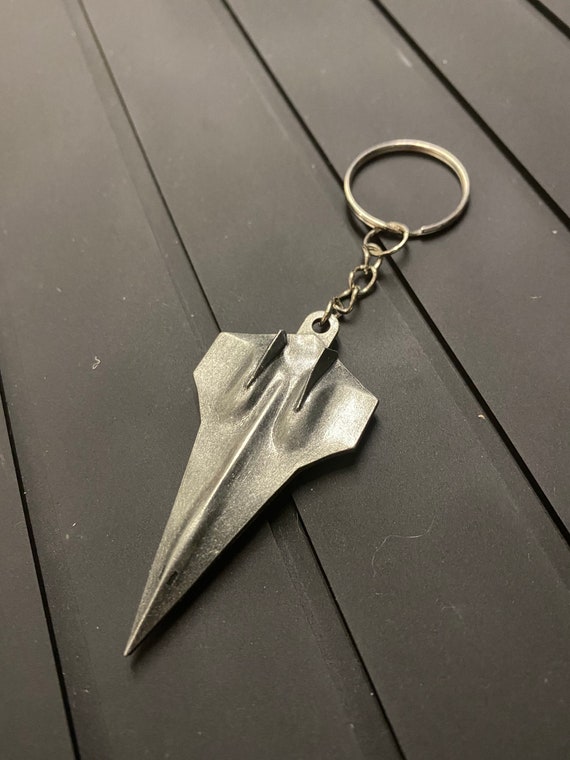 Darkstar SR-72 Plane Keyring Keychain Replica and Mission Patch