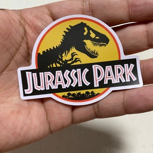 10 ステッカー パック ジュラシック パークにインスパイアされたビニール デカール 10 枚パック デザインをお選びください。