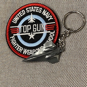 Darkstar SR-72 plane keyring keychain and patch set