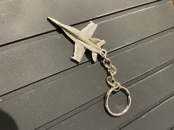 F-18スーパーホーネットキーホルダーキーリングセットレプリカ