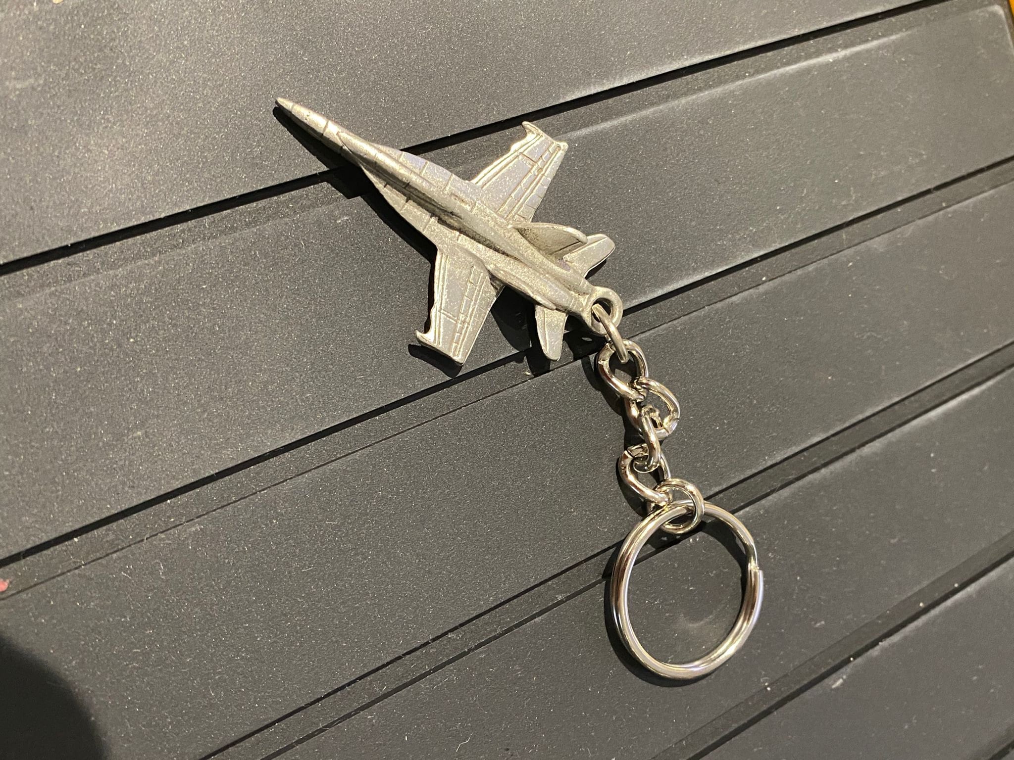 F-18スーパーホーネットキーホルダーキーリングセットレプリカ