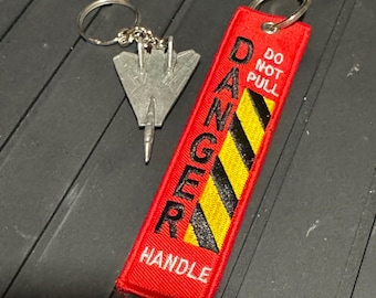 Llavero F-14 Tomcat, juego de parches, réplica de Maverick, regalo para fanáticos