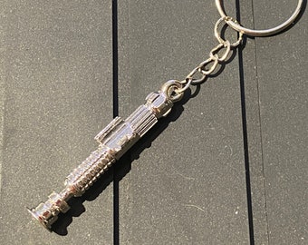 obiwan lightsaber keychain keyring pendant fan made