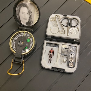 Kapitan Ameryka Kompas i Ant bohater Emergency Sewing Kit kostium replika filmowa rekwizyt combo