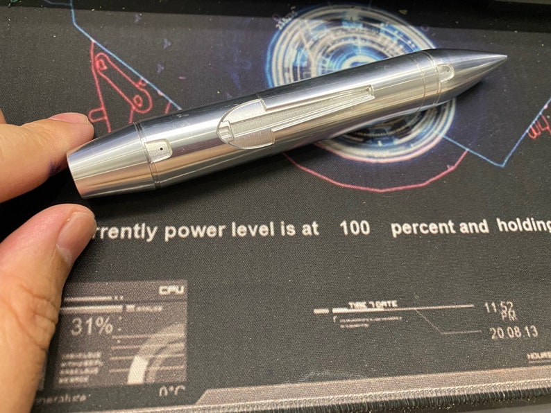 Iron Man 2 Hammer Industries Exwife Movie Prop Replica METAL Etsy