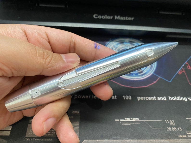 Iron Man 2 Hammer Industries Exwife Movie Prop Replica METAL Etsy