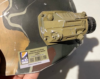 5 STICKER PACK USCM colonial marines Style Asset Tag decal dressing movie prop replica 5 pack